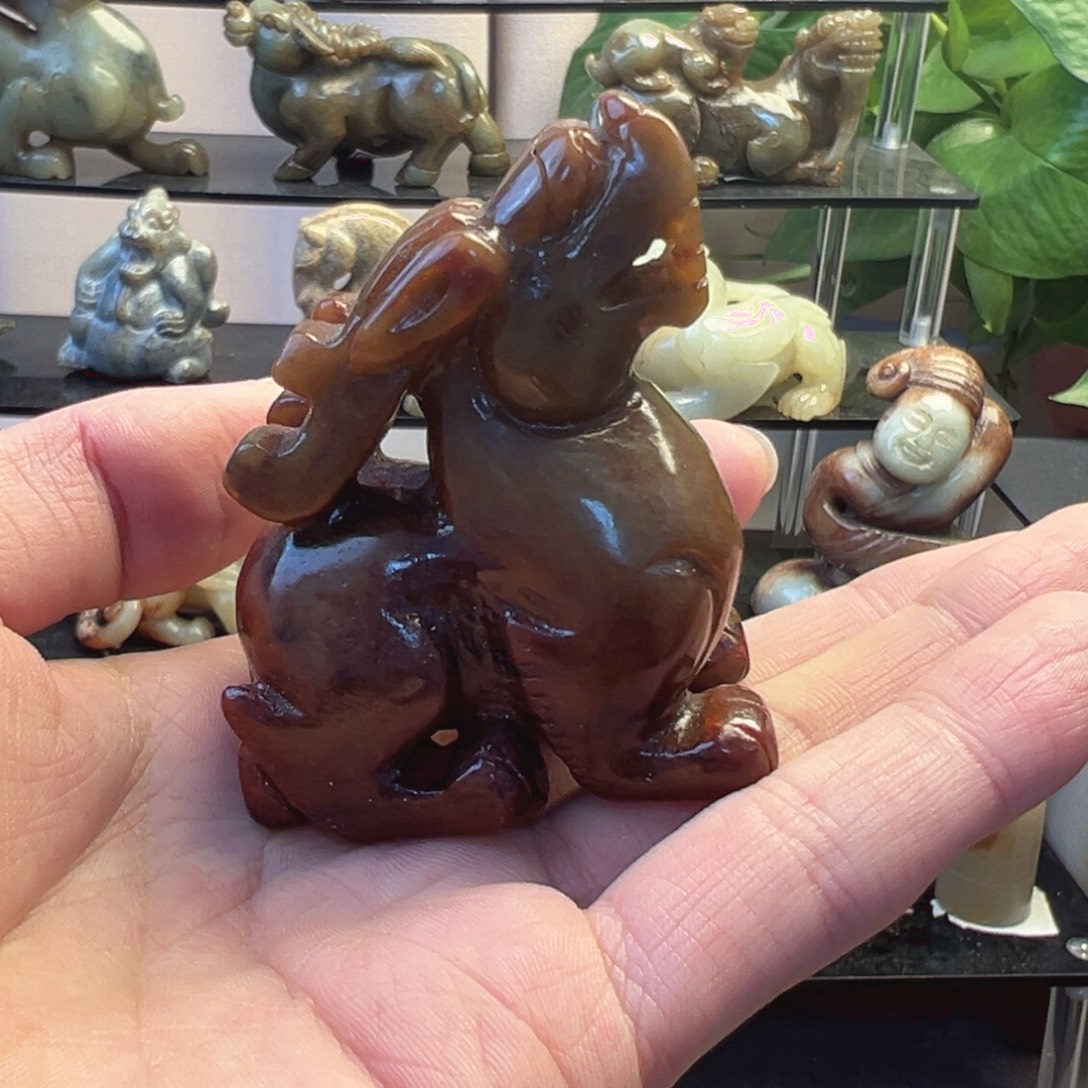 和田玉（糖玉）未镶嵌挂件