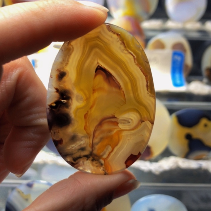 合金玛瑙/玉髓珠宝奇石江**鸟151有瑕