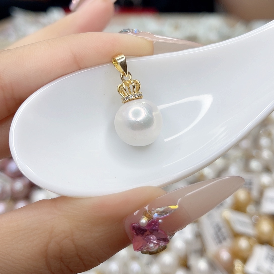 淡水珍珠合金吊坠(赠链)