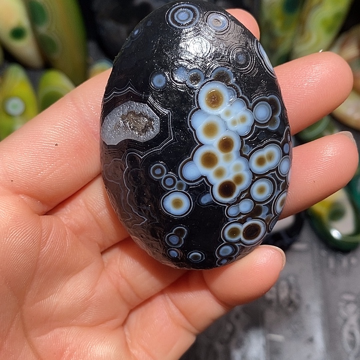 玛瑙/玉髓合金颈饰