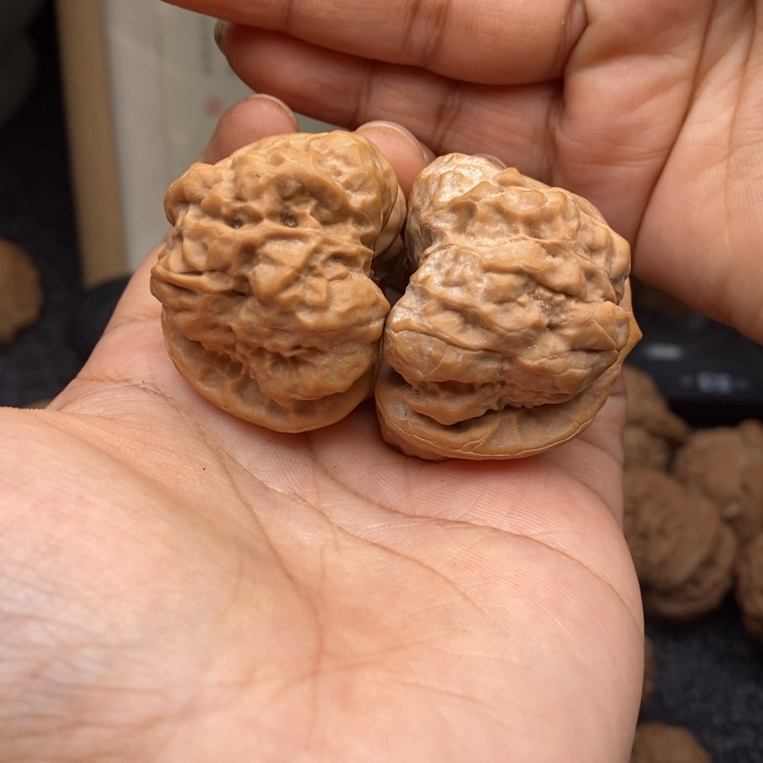 文玩核桃把件39蛤蟆头