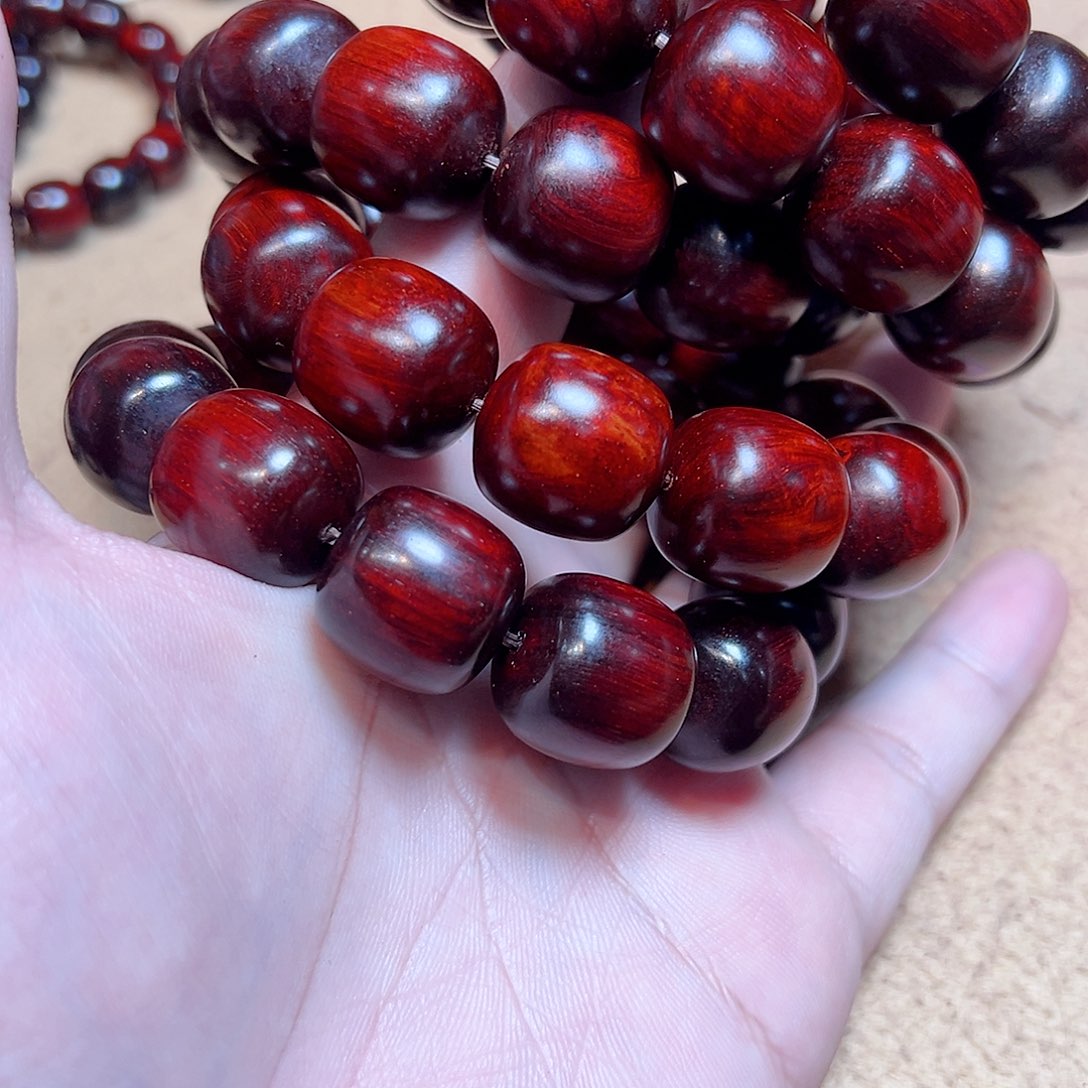 小叶紫檀手串/手链18老型琴料泥料金星