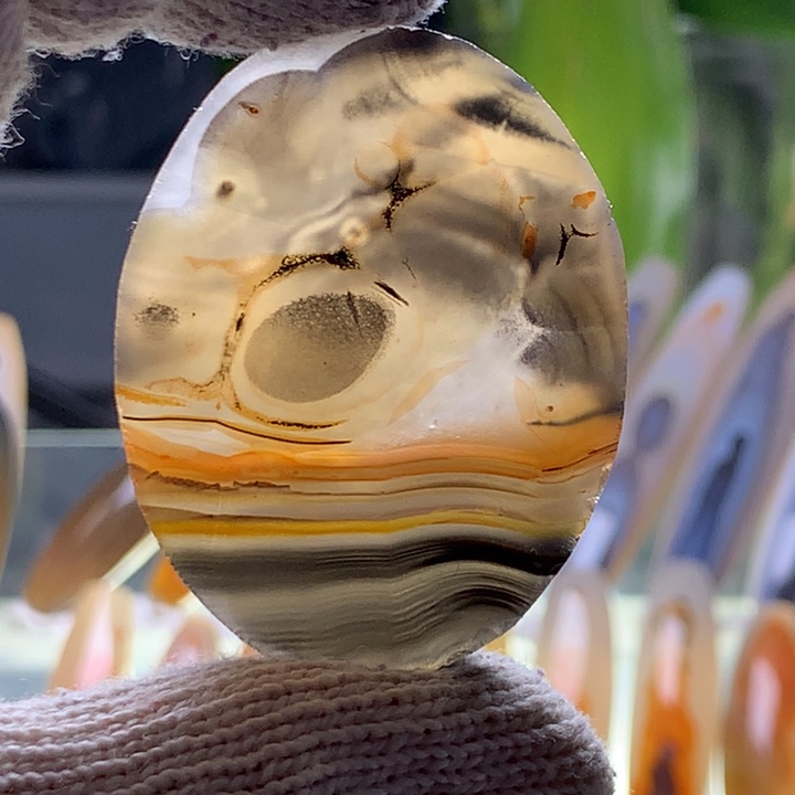 未镶嵌玛瑙/玉髓珠宝半成品54