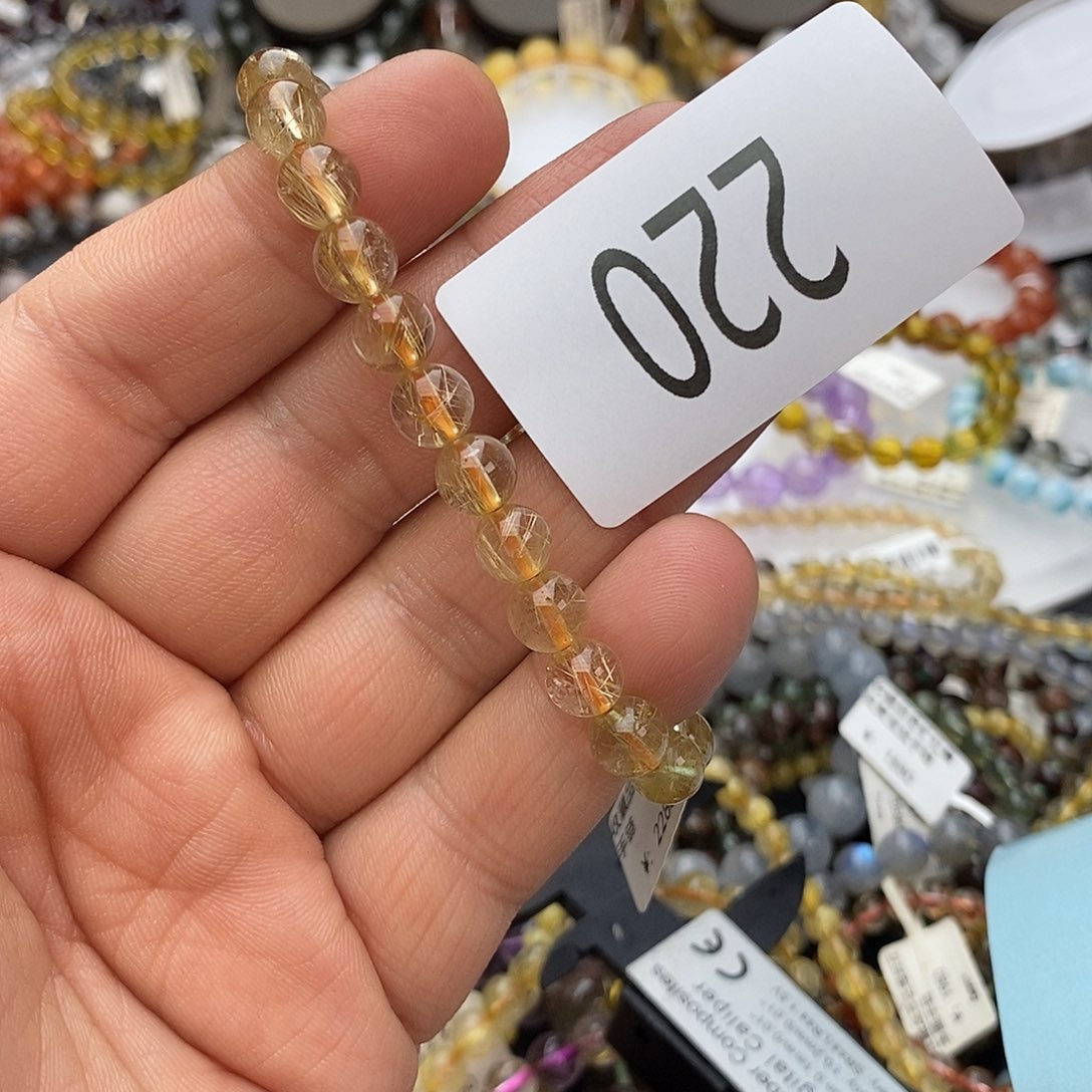 水晶手链未镶嵌手链