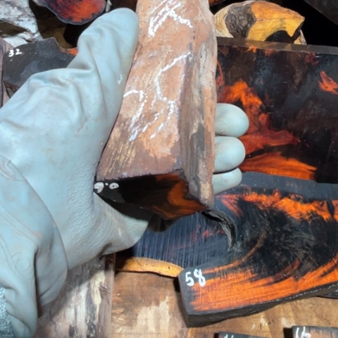 木老*民大红酸枝摆件