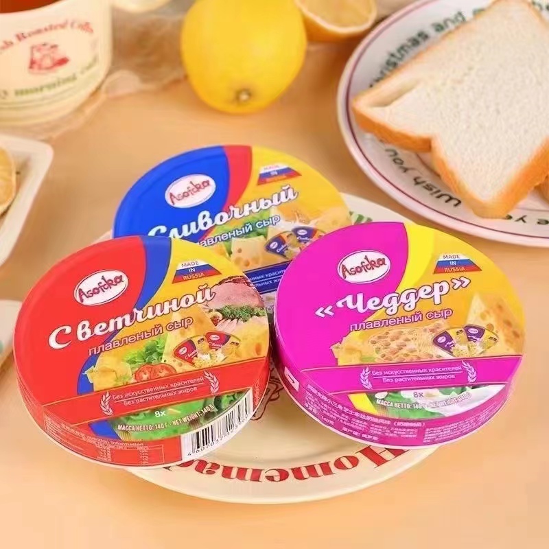 【粉丝福利】原装三角奶酪芝士浓香咸味干酪即食烘焙专用140克