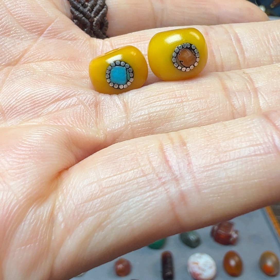 玛瑙/玉髓单珠合金木*云