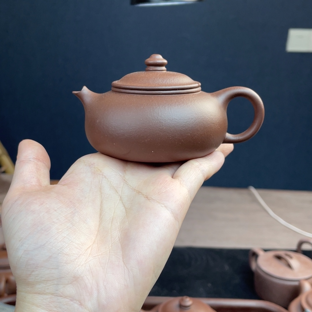 茶壶紫砂全手工底槽清寒江130cc