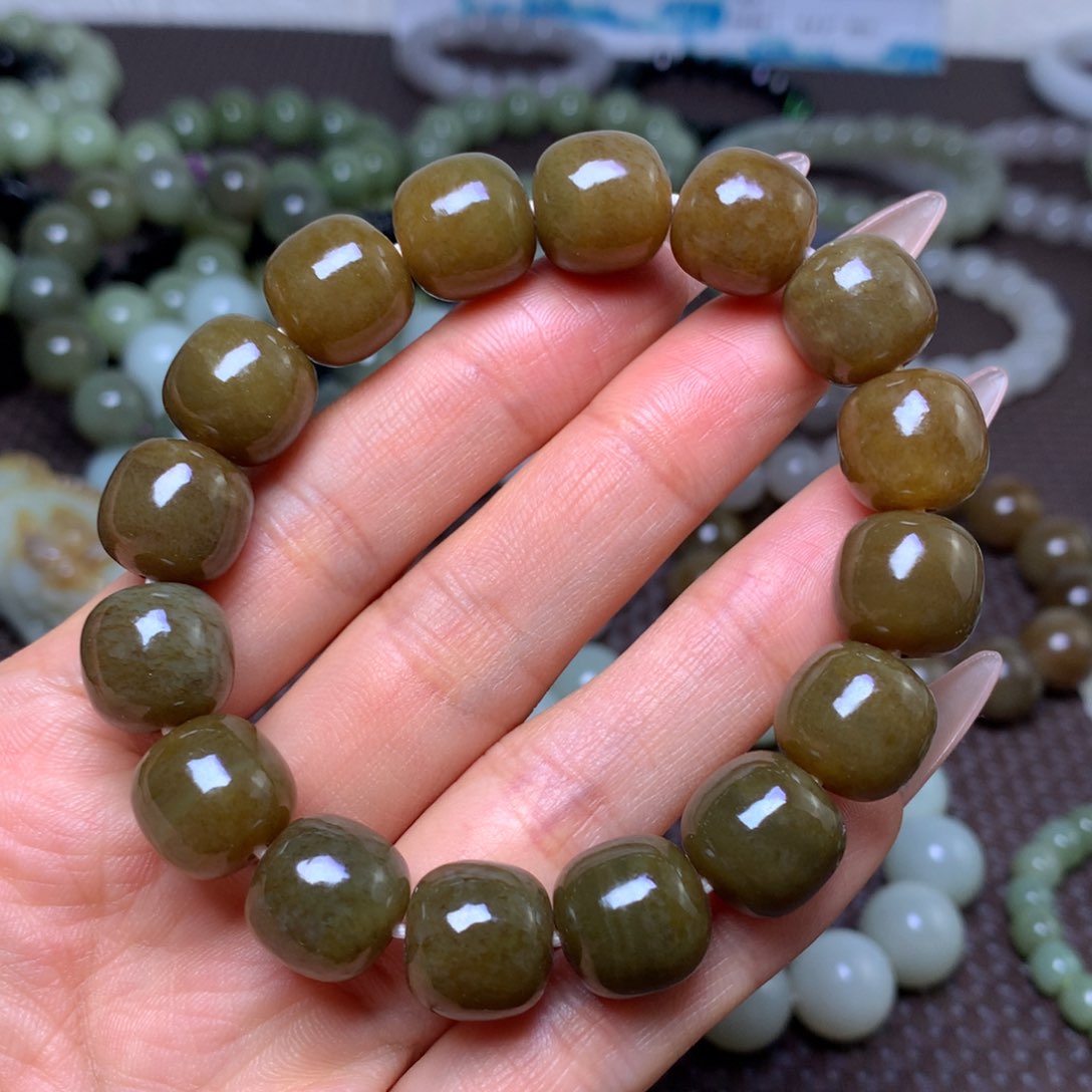 未镶嵌手串和田玉13