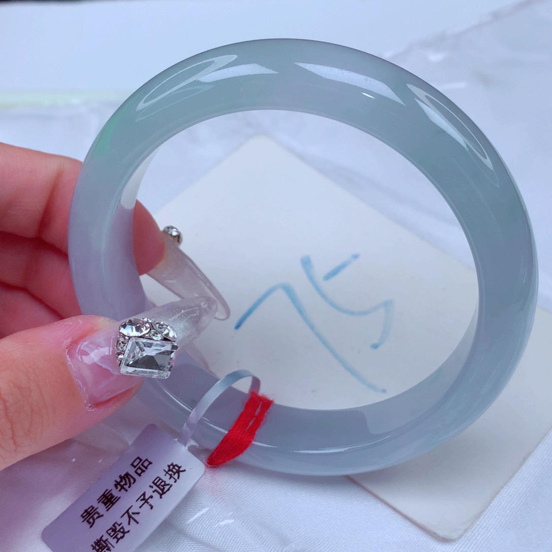 翡翠手镯未镶嵌天然缅甸翡翠A货手镯