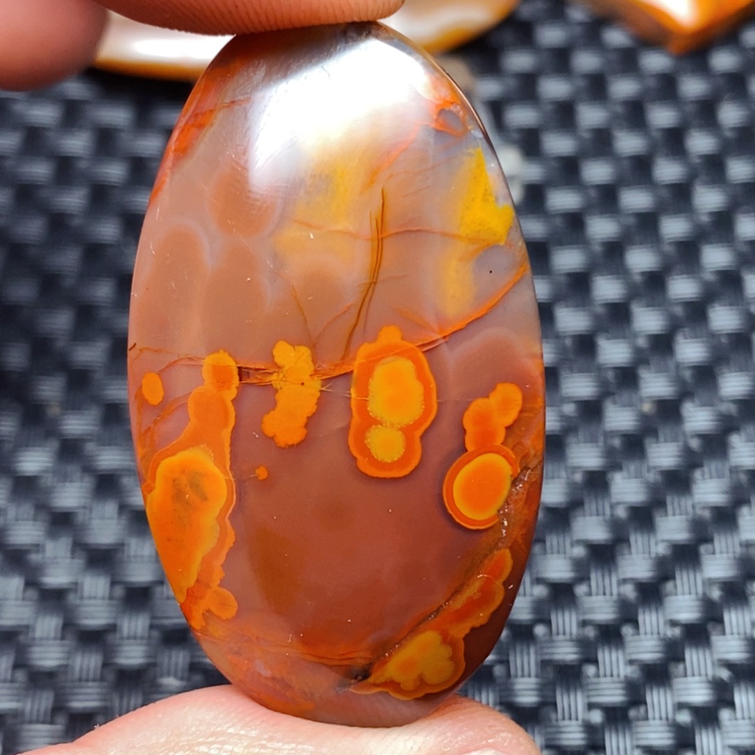 玛瑙/玉髓吊坠(不含链)未镶嵌樱*树