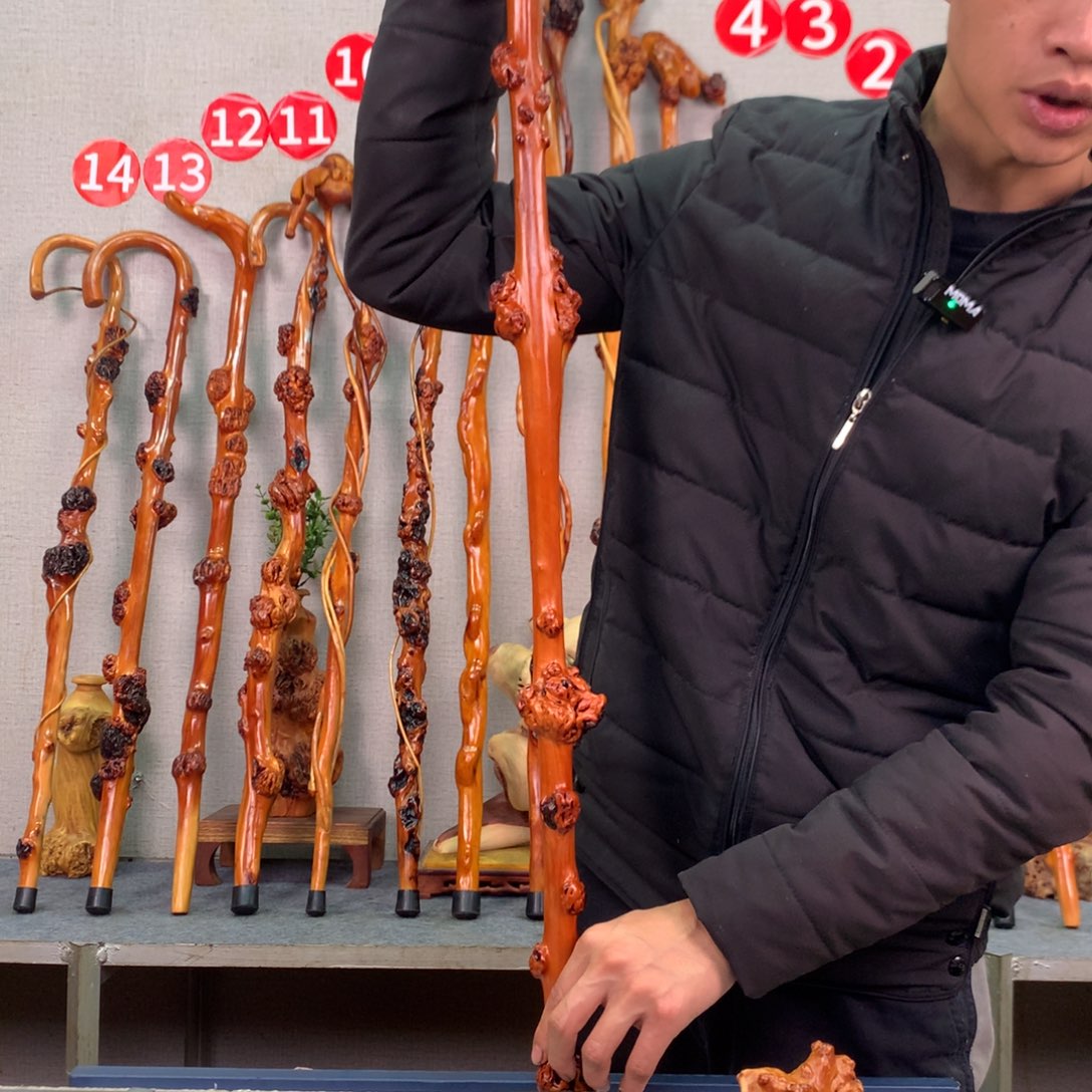 黑果木天然实木带自然纹裂介意勿拍