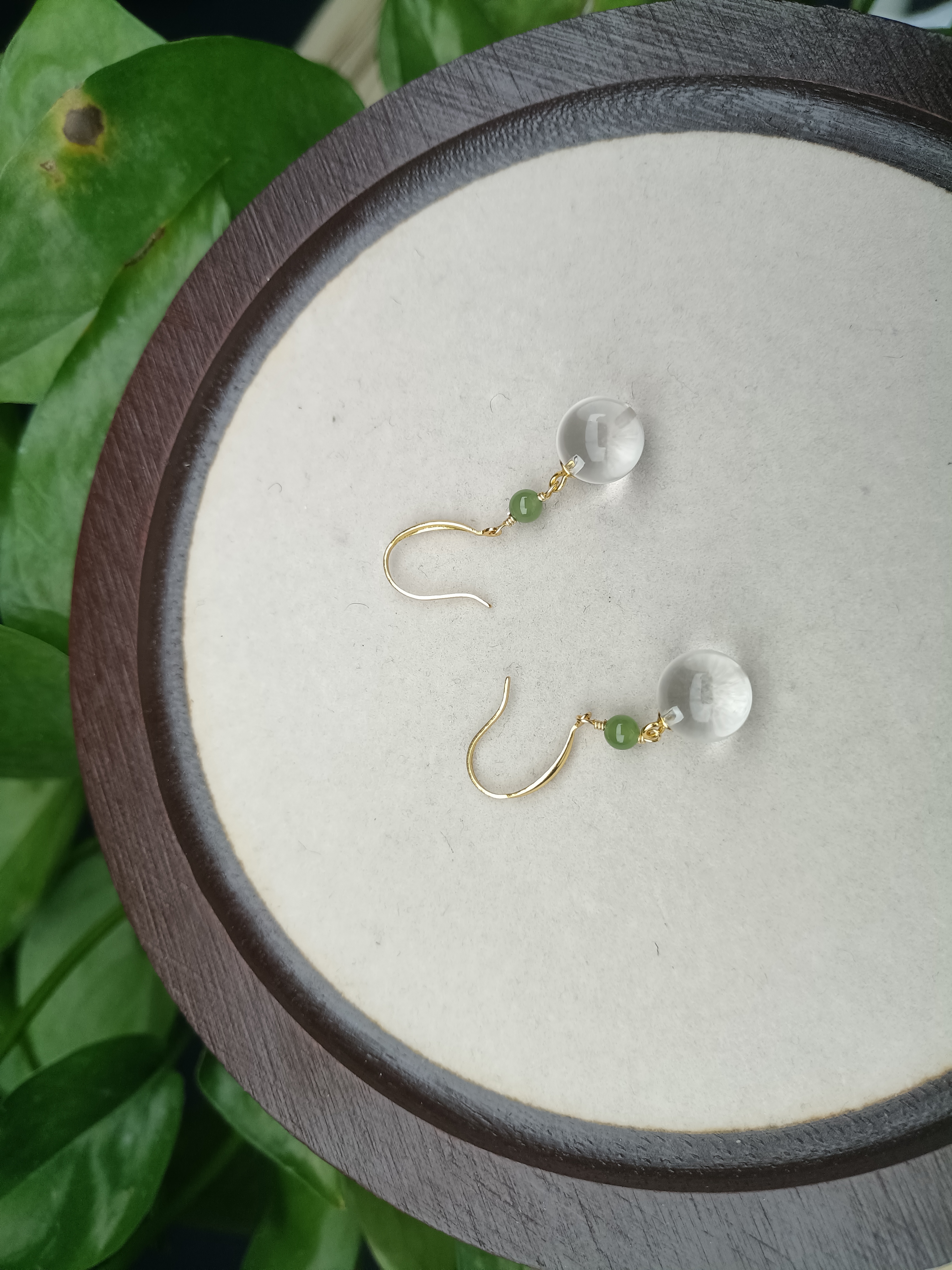 200天然水晶耳坠多样性发其一