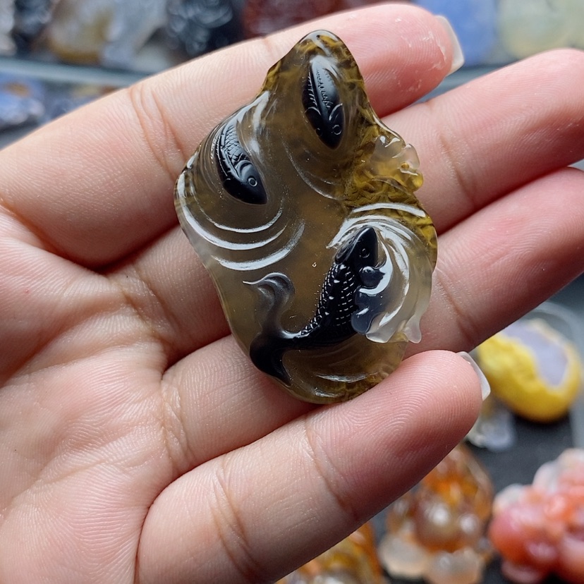 【闪购商品】未镶嵌吊坠定制玛瑙