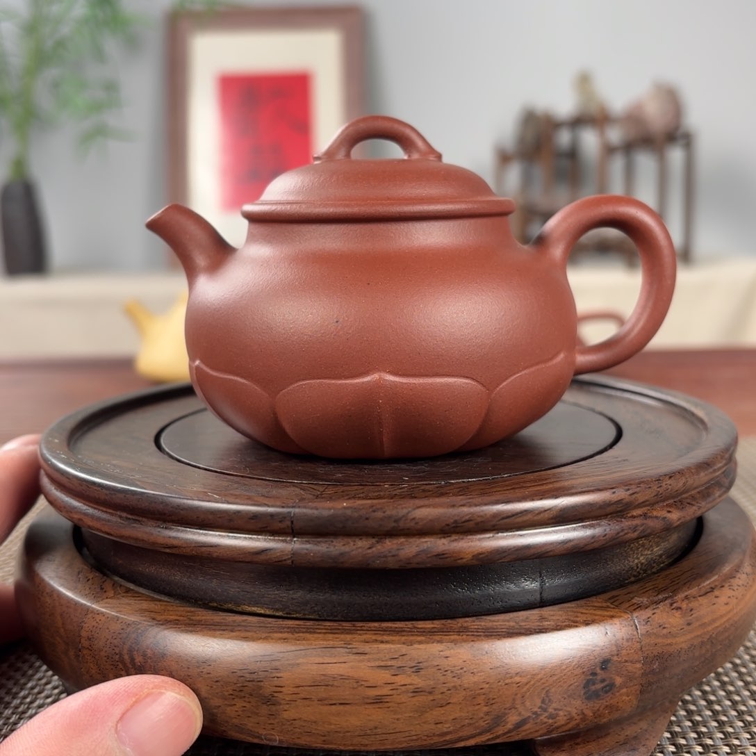 紫砂茶壶黄龙山原矿紫砂壶210