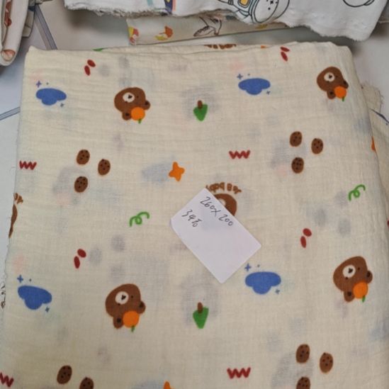 棉双层纱柔软200*260