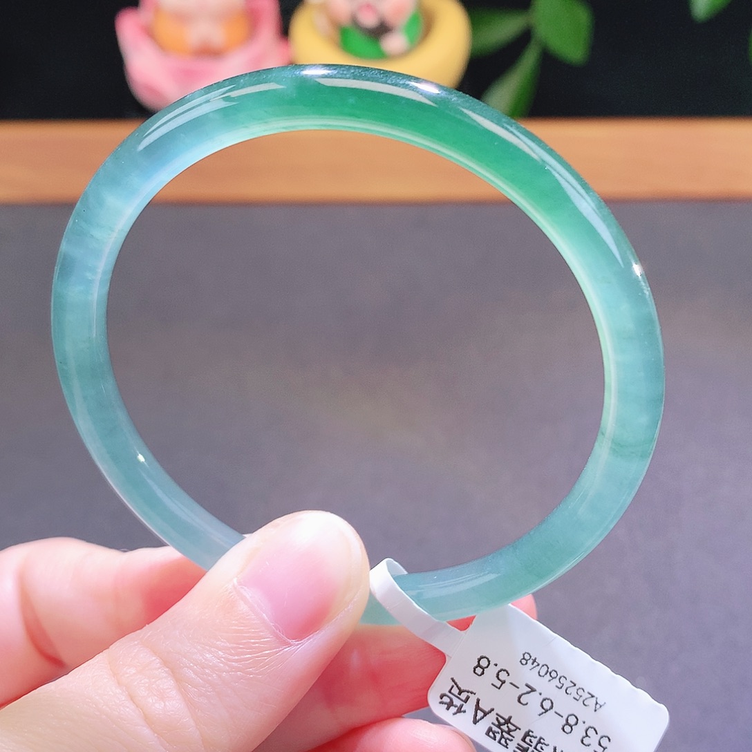 翡翠未镶嵌手镯天然翡翠