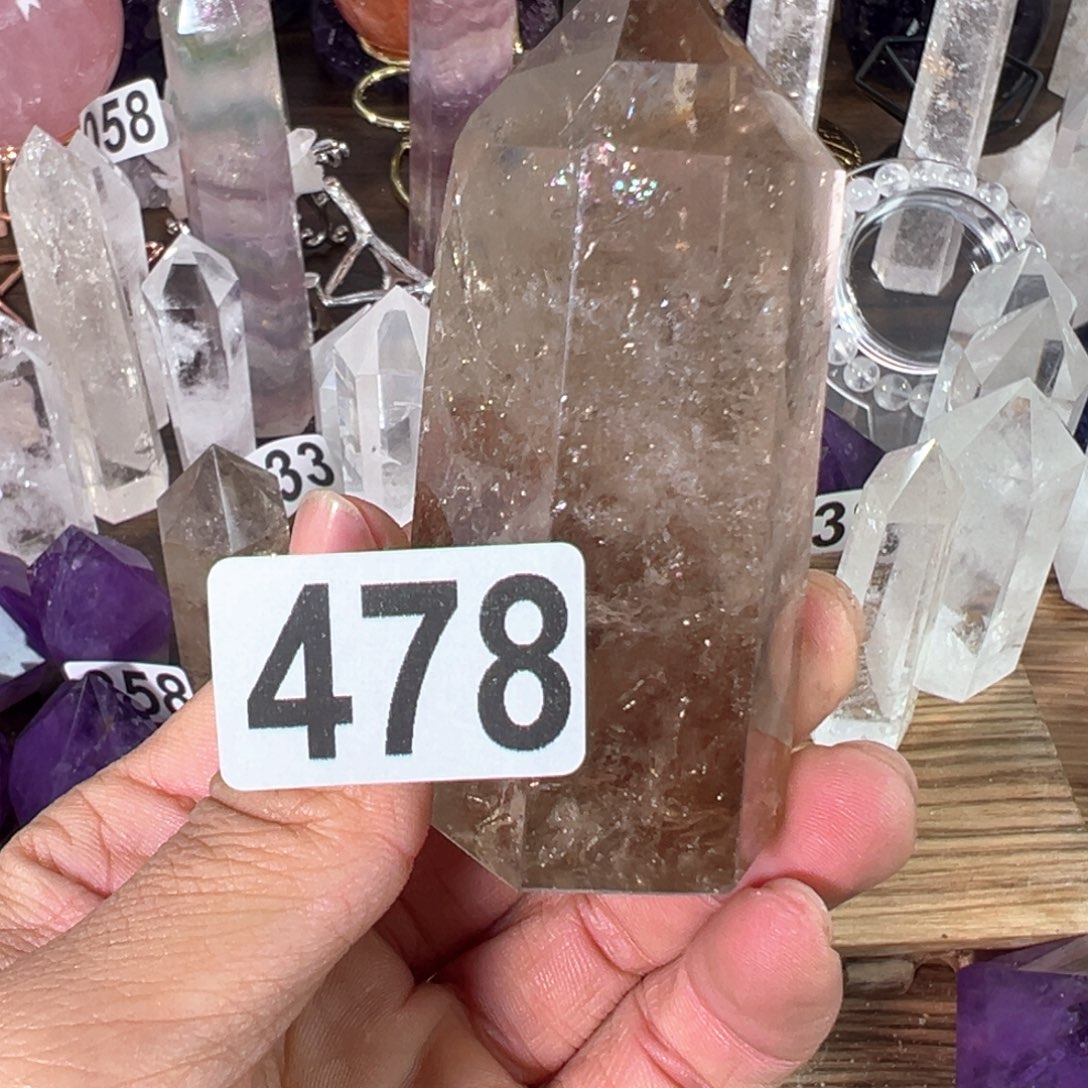 水晶天然水晶，默认微瑕未镶嵌