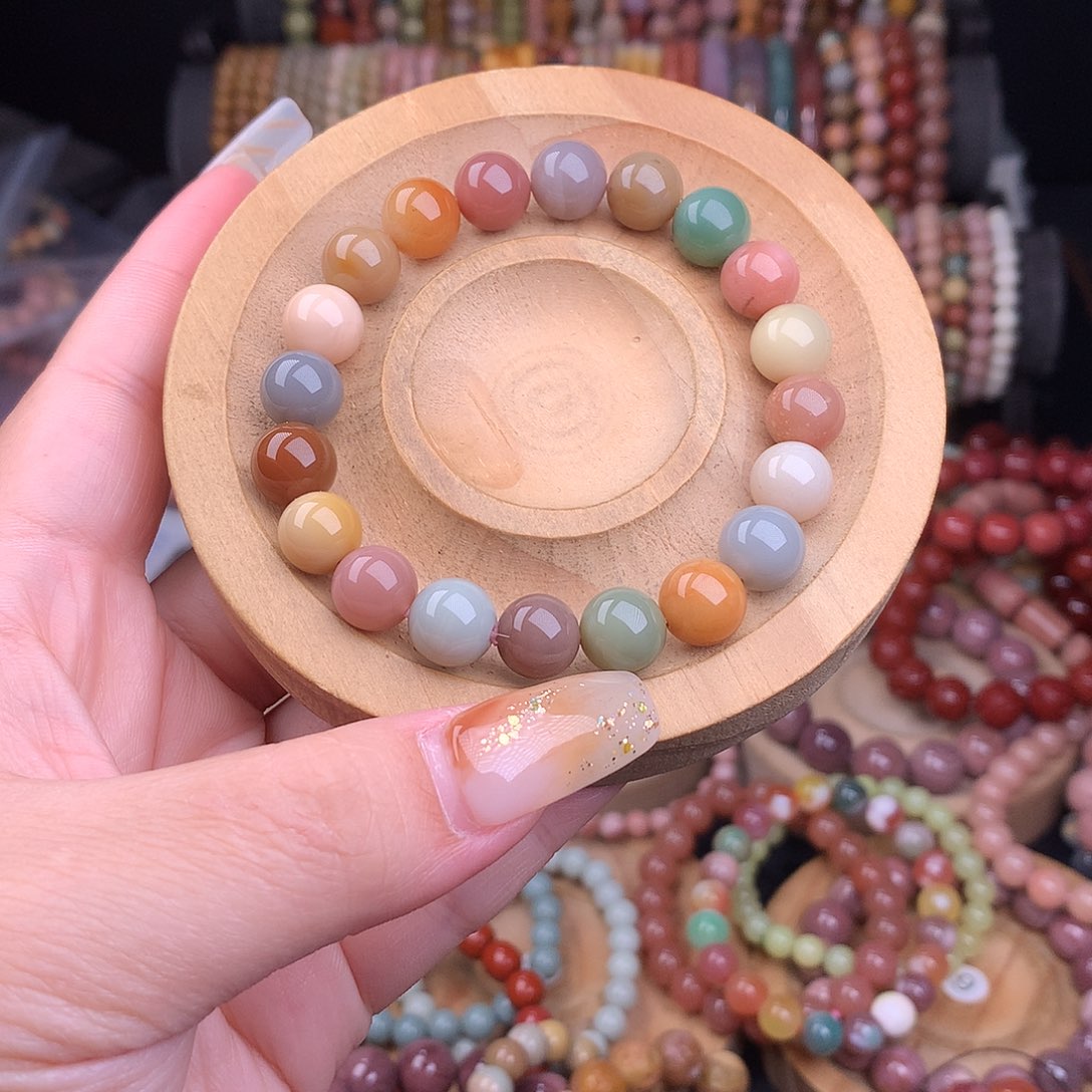 石英质玉未镶嵌手链45