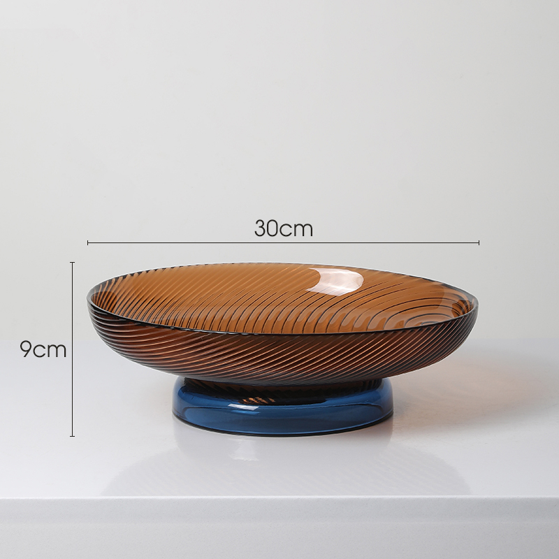 玻璃摆件收纳果盘