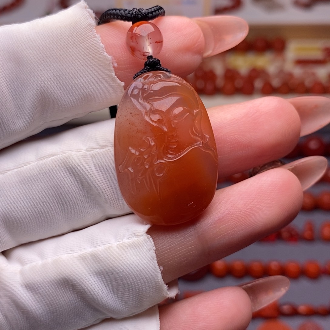 南红玛瑙未镶嵌配饰