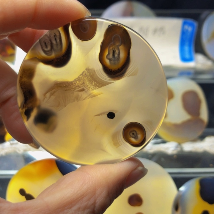 合金玛瑙/玉髓珠宝奇石141有瑕