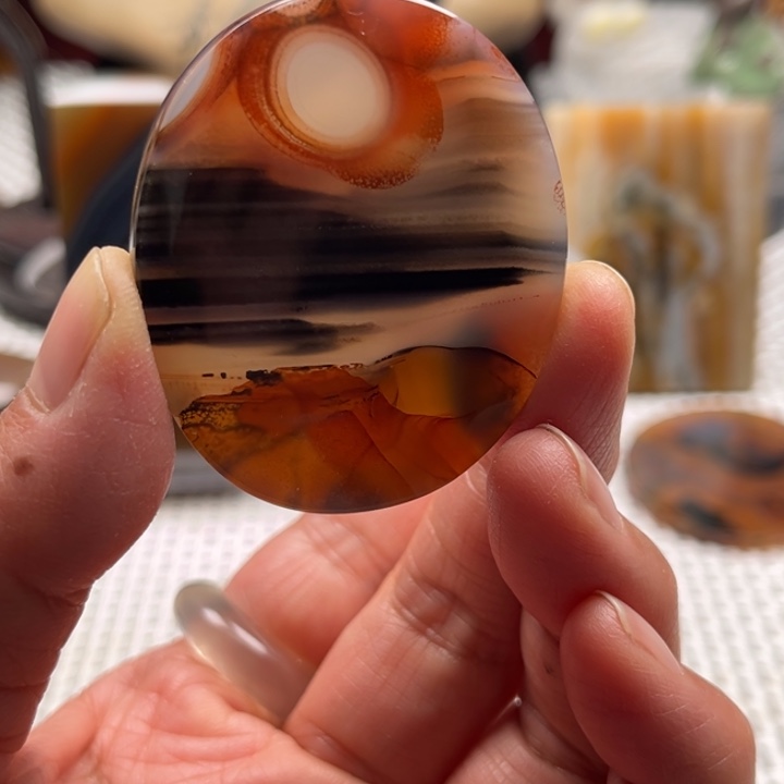 玛瑙/玉髓未镶嵌吊坠(不含链)