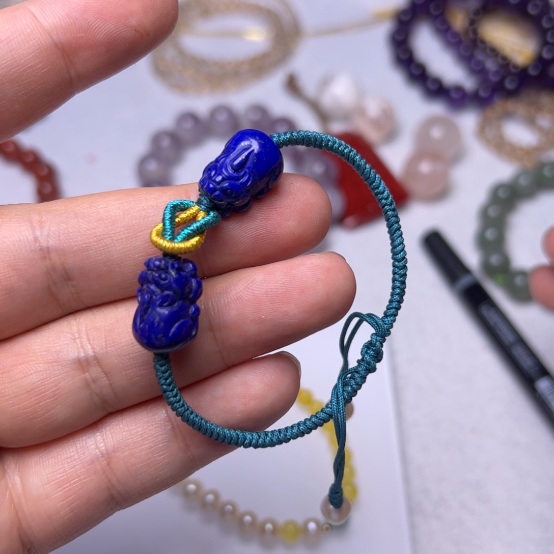 水晶手链未镶嵌多样性