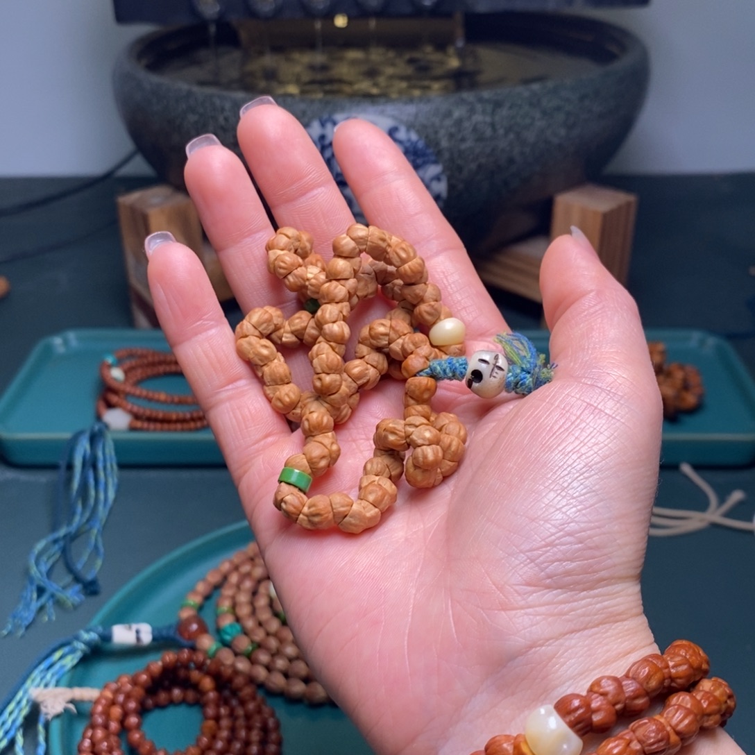 吊坠柏香籽/百香籽168双圈