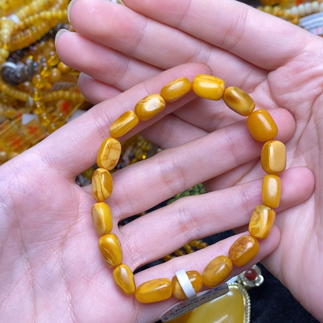 琥珀未镶嵌裸石蜜蜡