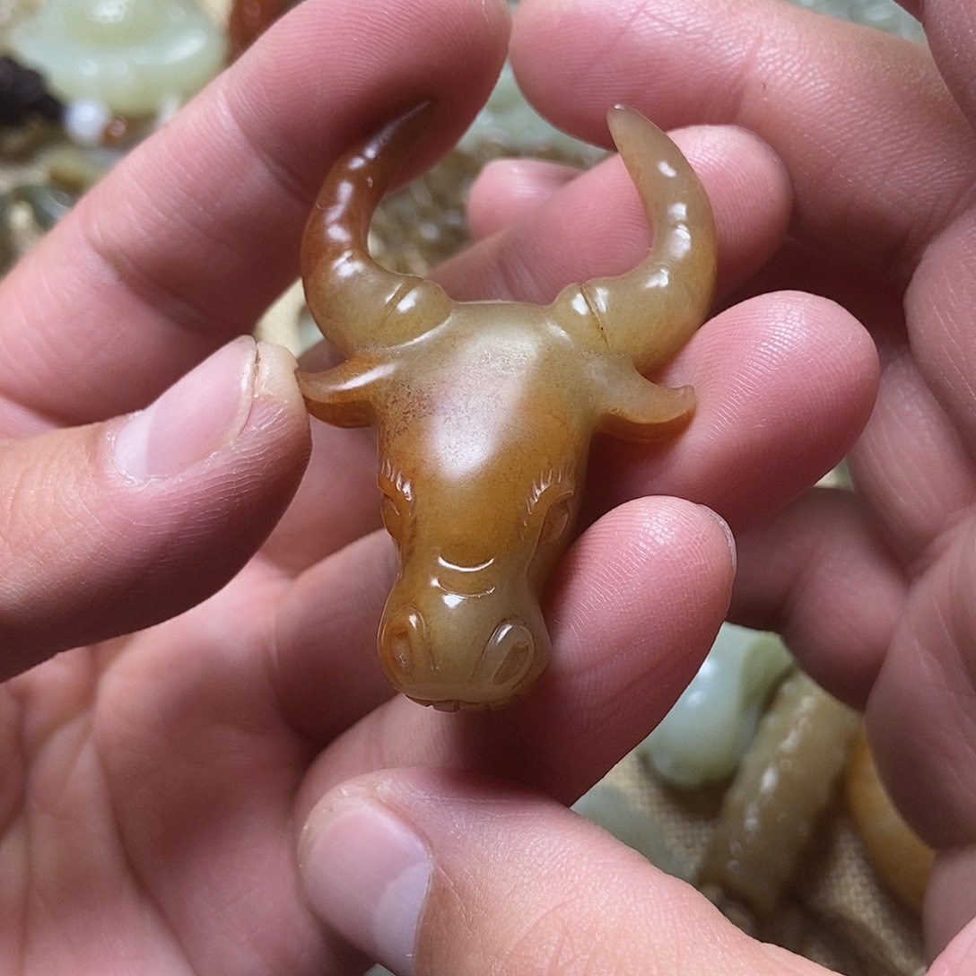 和田玉挂件未镶嵌