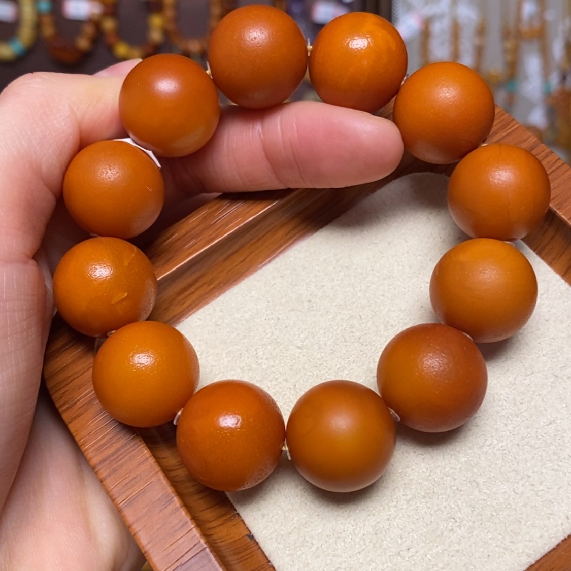 【闪购商品】手链蜜蜡未镶嵌手串