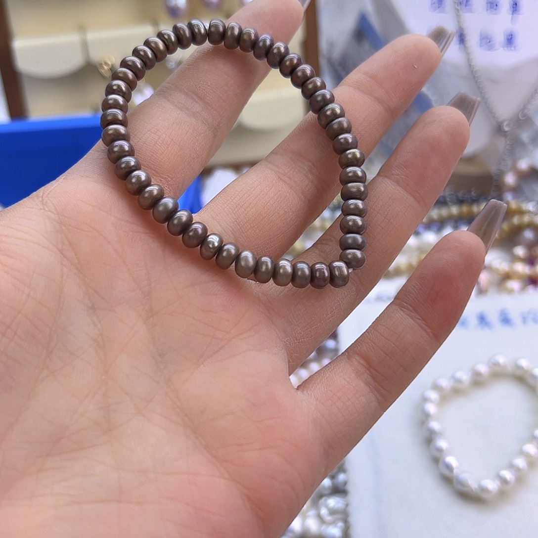 未镶嵌淡水珍珠项链定制531