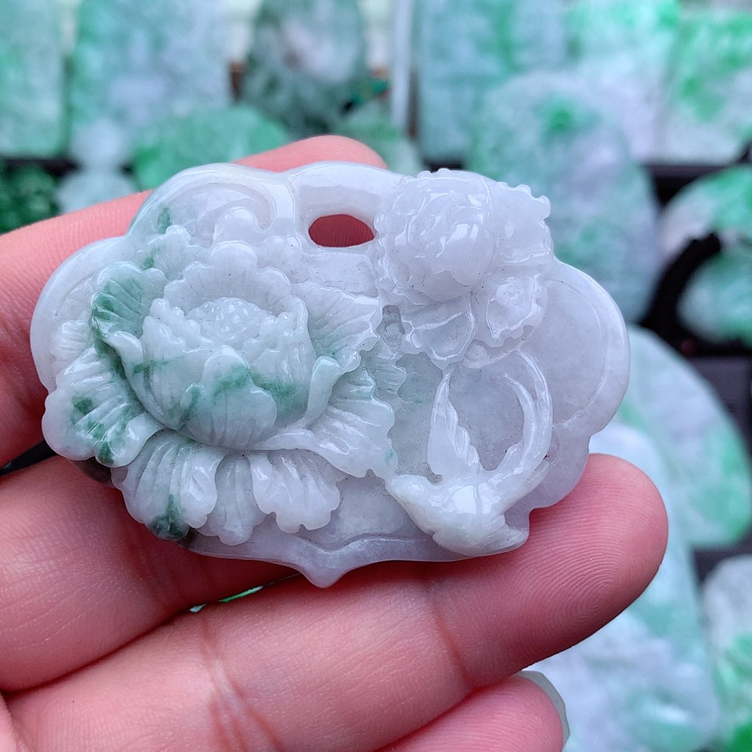 翡翠吊坠(不含链)未镶嵌