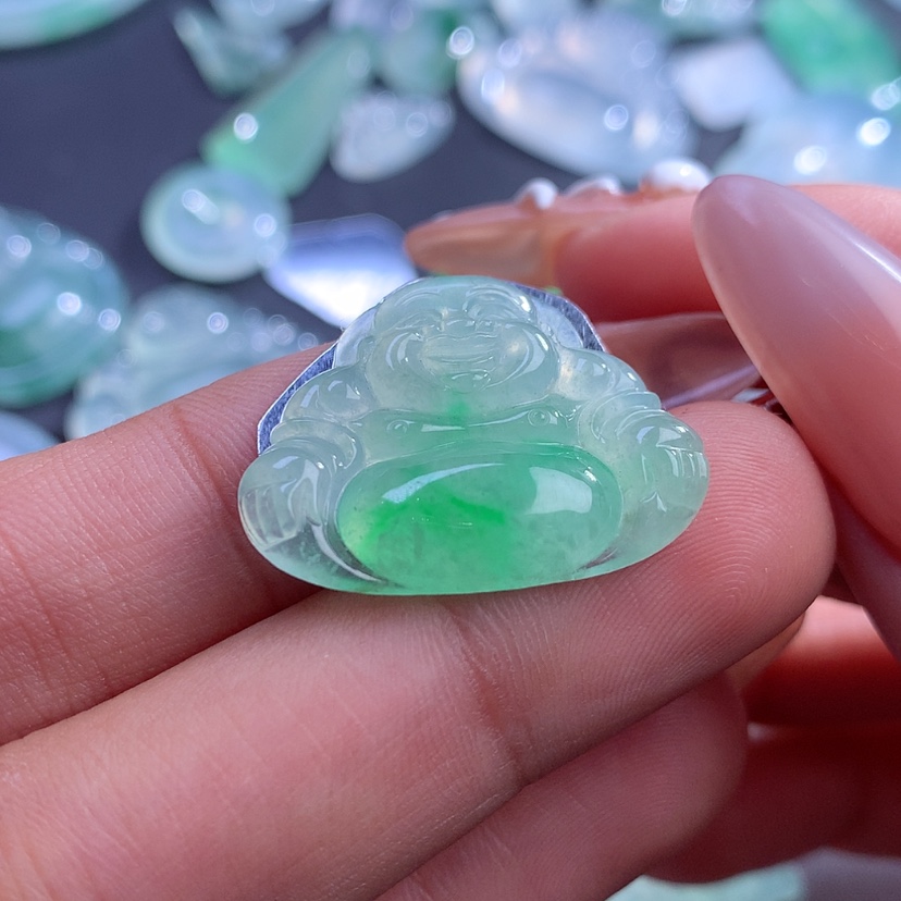 【闪购商品】翡翠颈饰未镶嵌小*缅甸