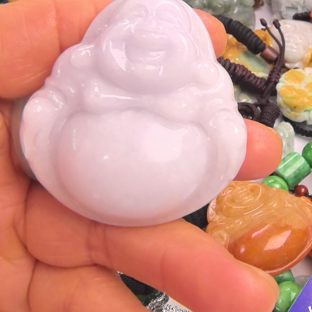 翡翠颈饰未镶嵌吊坠