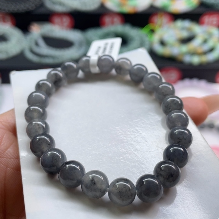 未镶嵌手链翡翠看**尘卡8.2