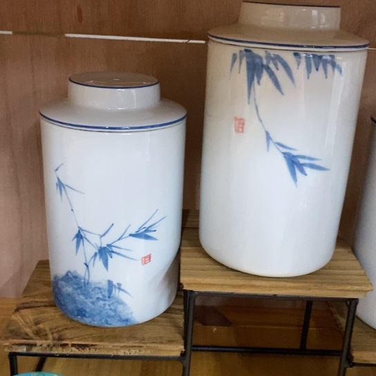 瓷片陶瓷茶叶罐密封罐