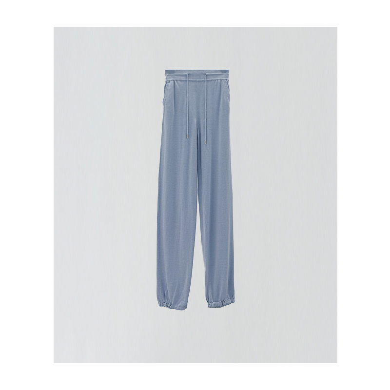 原厂孤品特价清！丝棉混纺休闲束脚裤R322