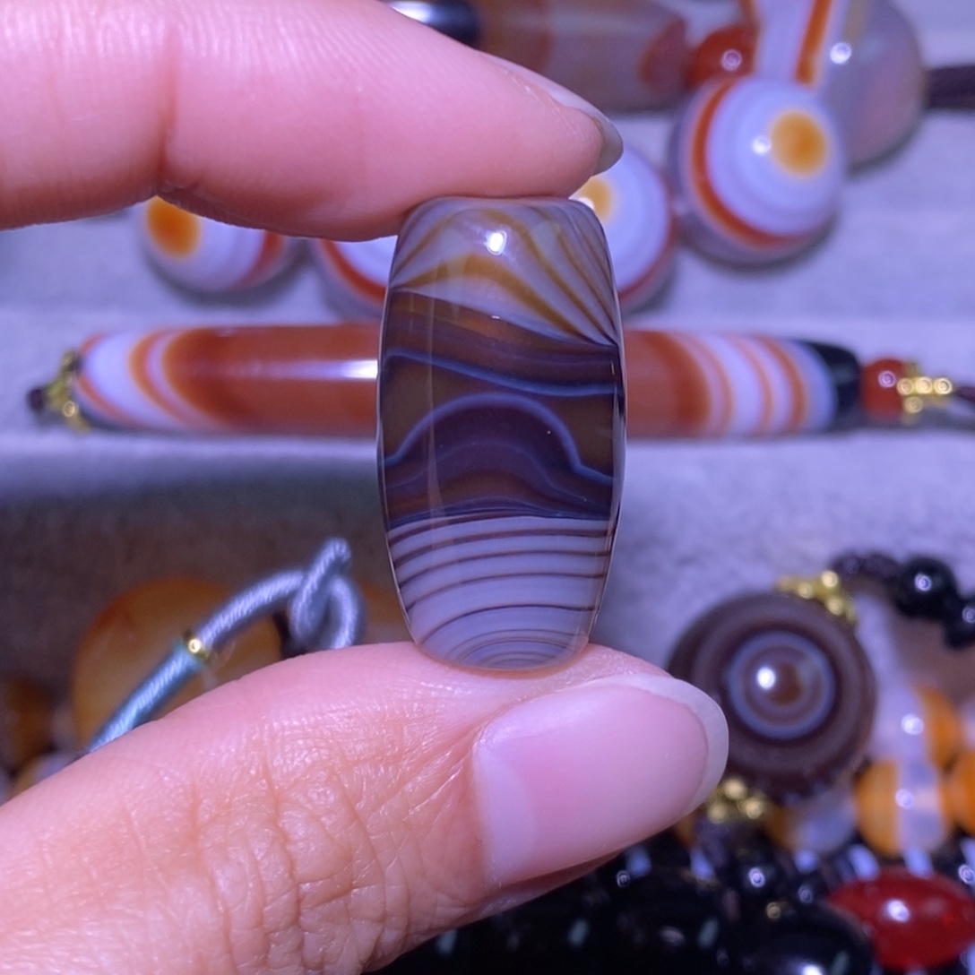 玛瑙/玉髓未镶嵌颈饰