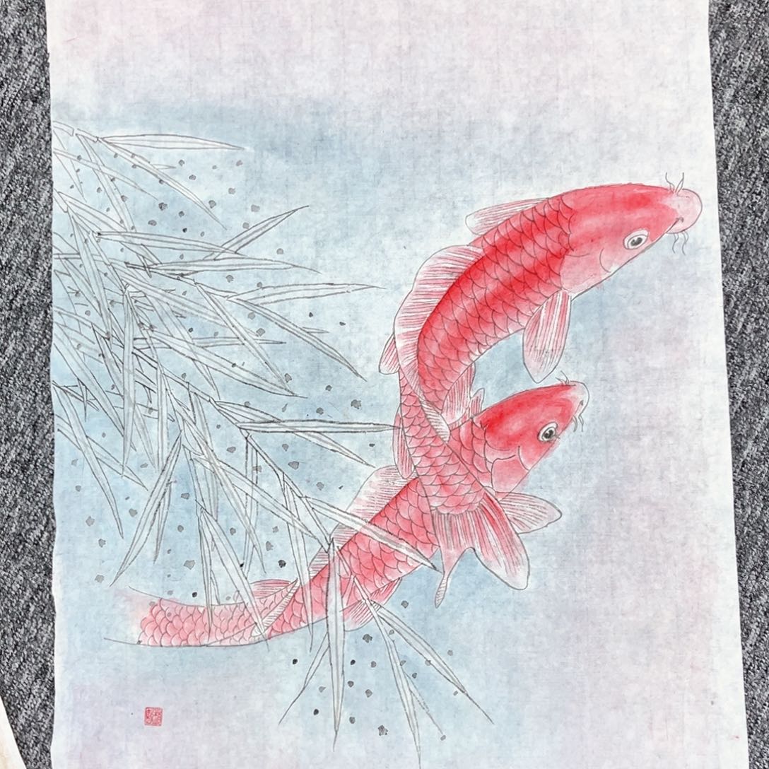国画绘画赵老师作品58.42