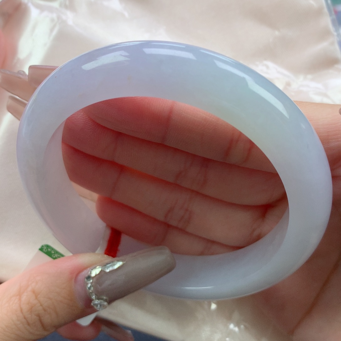 翡翠手镯未镶嵌60.5正圈