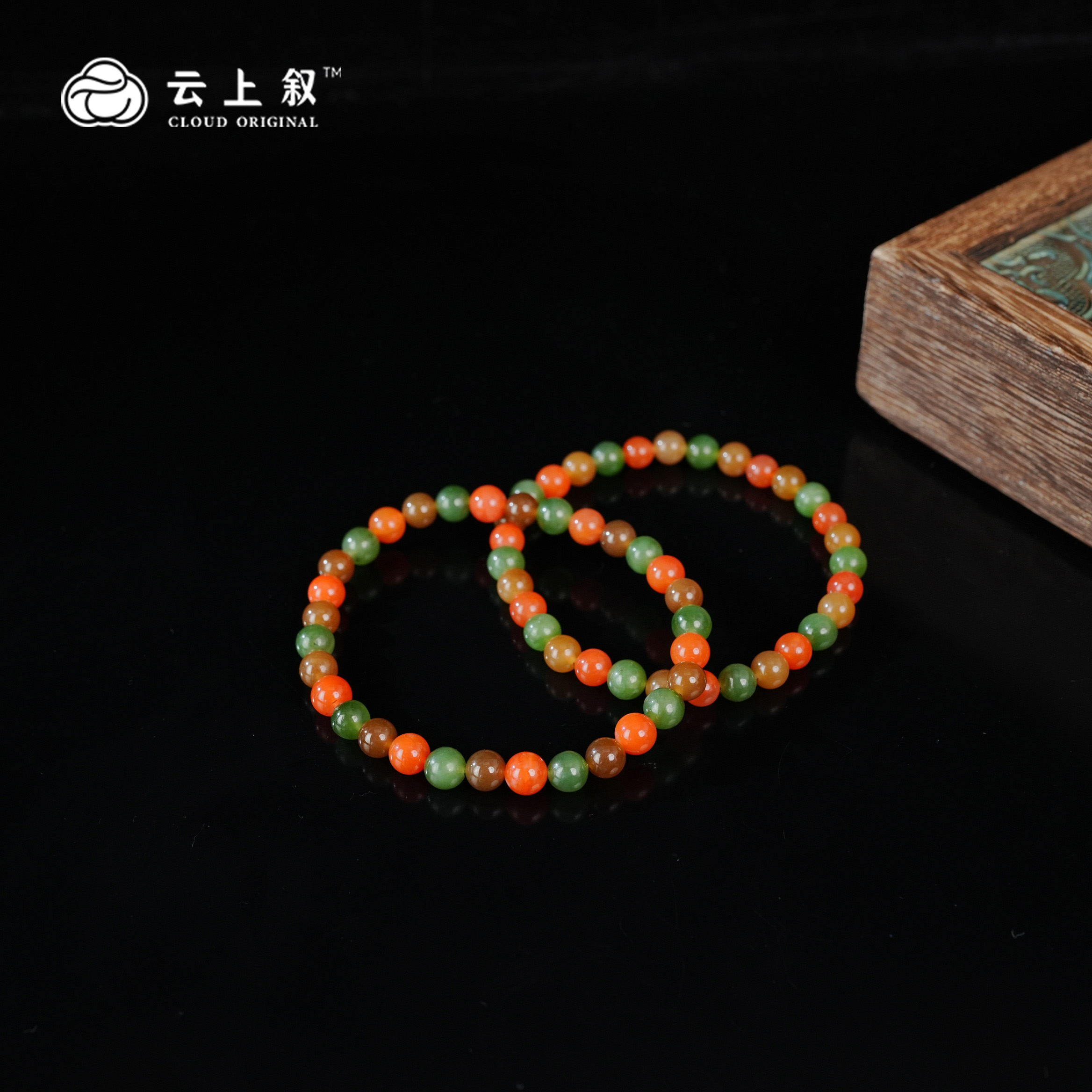 【云上叙】 3 QJD01400220 多宝单圈手串-多样性发一件