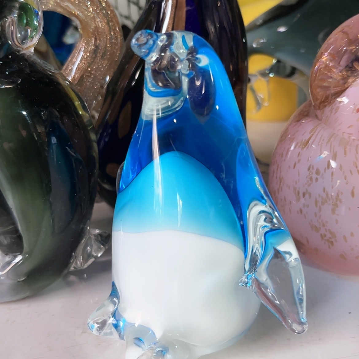 【闪购商品】琉璃手工艺品纯手工制作企鹅