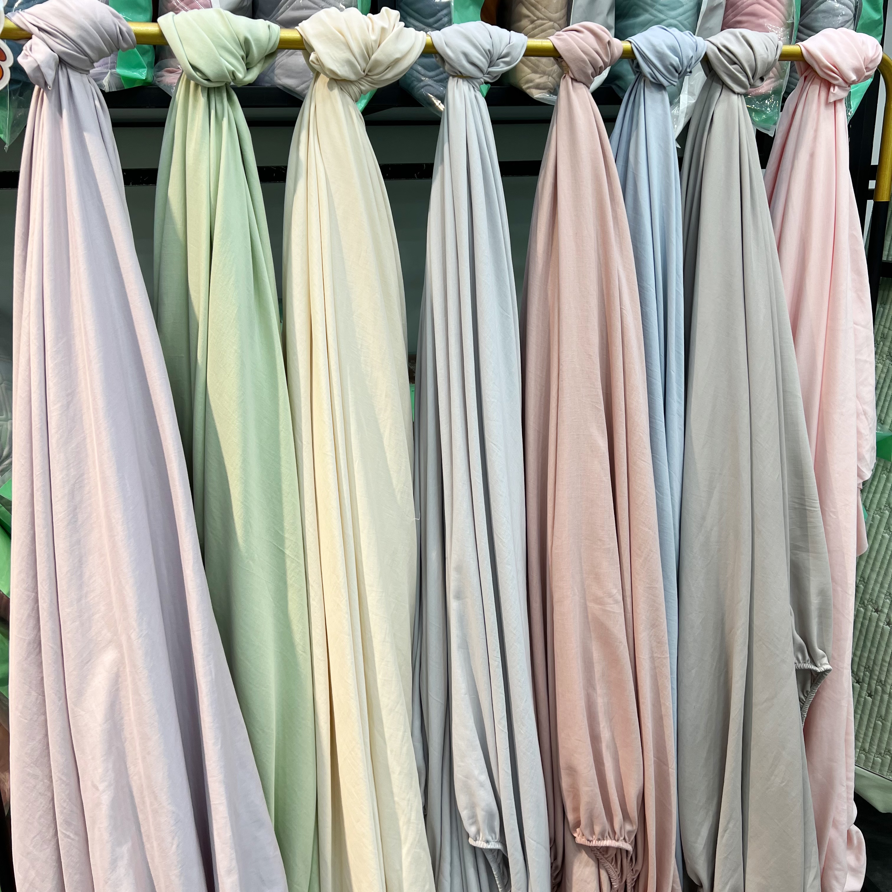 【精品床笠】优选天丝莱赛尔面料床笠高端马卡龙纯色床单180x200cm