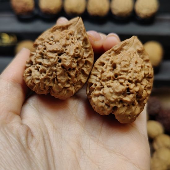 吊坠文玩核桃玲珑玉蟾35