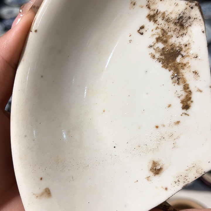 瓷片瓷片茶托喝茶非常不错