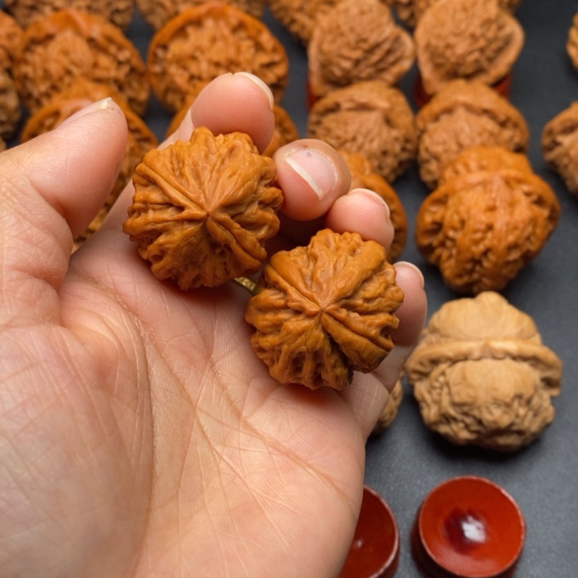 【闪购商品】文玩核桃把件玉石礅