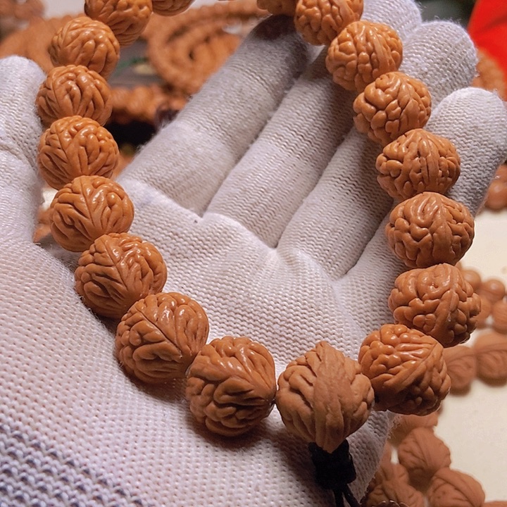 手串桃核歪*龙纹桃核
