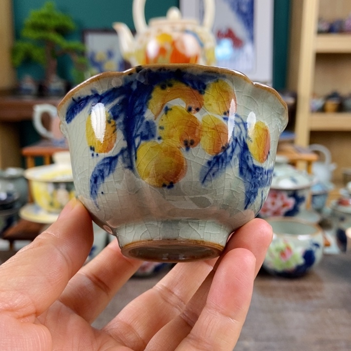 瓷片手工制作工艺精湛等特点